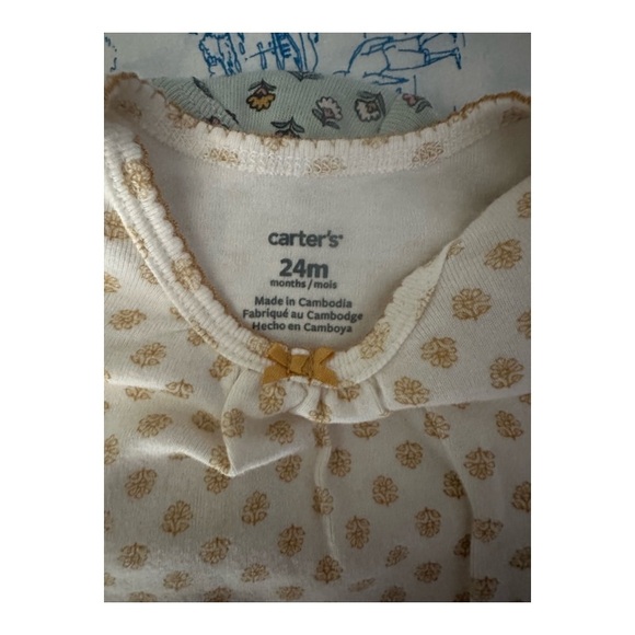 Lot Of 5 Carter's 24 Months
Bodysuit, Flowers - Picture 5 of 6